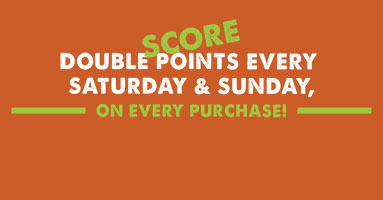 Saturday & Sunday Special for 5/5/2024 - Double Points Weekends