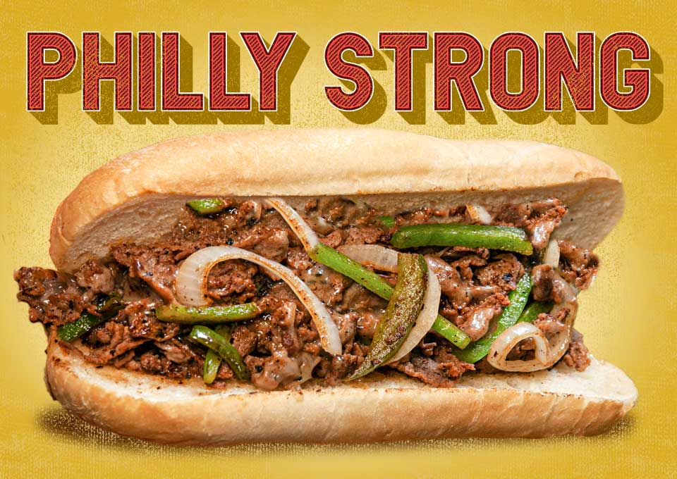 Philly Strong! Philly Sandwich.
